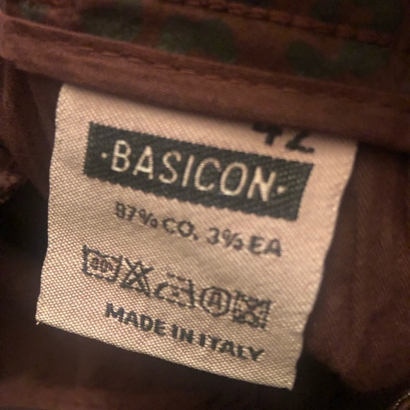 Maroon Black Leopard Cheetah Animal Print Low Rise Stretch Denim Jeans Basicon - Picture 4 of 7